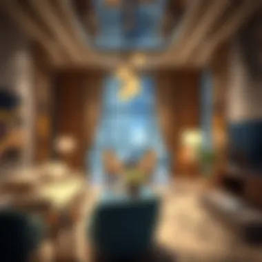 Luxurious Interiors of One City Tower Interior design showcasing luxury amenities