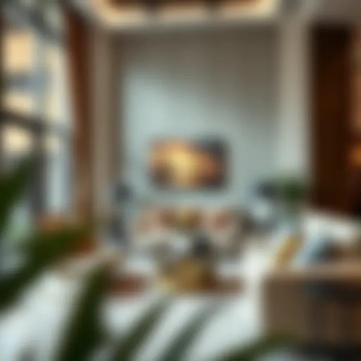 Elegant Living Room Designs at Pan Emirates A stylish living room setup showcasing Pan Emirates furniture