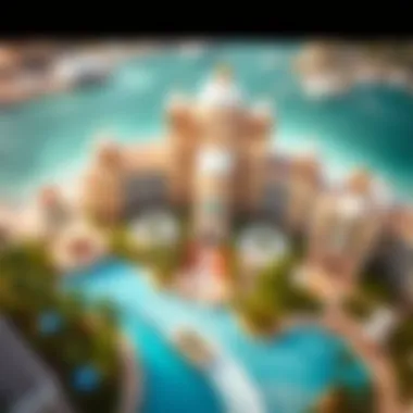 Amenities Overview of The Royal Atlantis Aerial view highlighting the expansive amenities at The Royal Atlantis