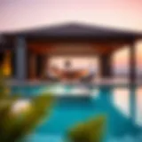 Luxurious private pool chalet with stunning landscape