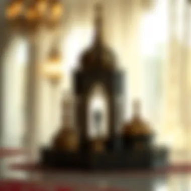 Decorative elements symbolizing Ramadan's cultural significance