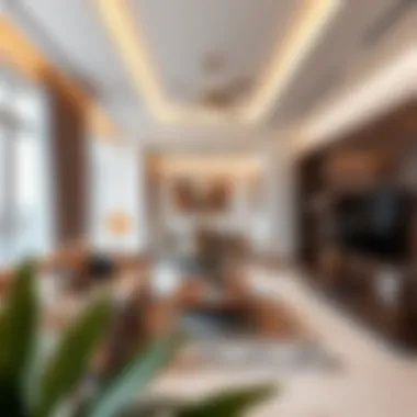 Stylish Interiors of Rental Apartments Interior of a stylish rental apartment in Nad Al Hammar