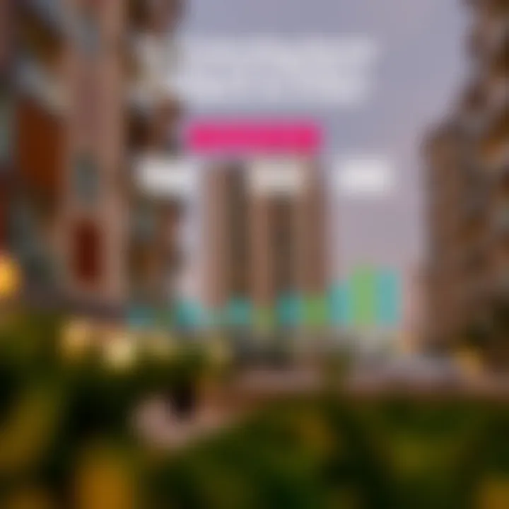 Infographic showcasing rental market trends in Dubai