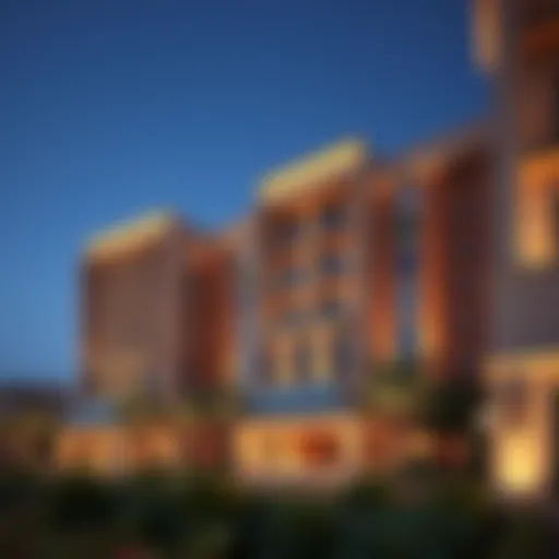 Stunning exterior view of the Ritz-Carlton Residences Dubai