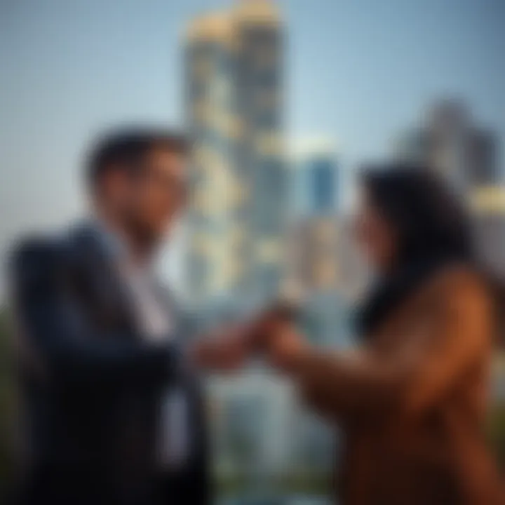 Successful Property Transaction Successful property transaction completion with satisfied clients