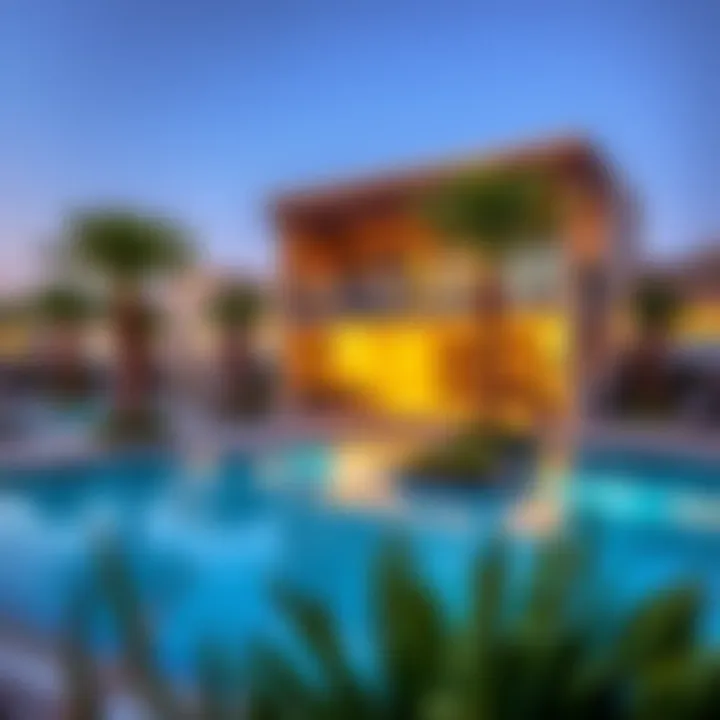 Community amenities in Roda Amwaj