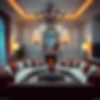 Elegant interior design of a Royal Regency home