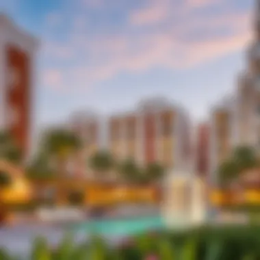 Luxurious residential units in Safi Town Square emphasizing modern living