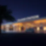 Architectural Design of Saladin Metro Station Exterior view of Saladin Metro Station showcasing its architectural design