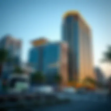 Market Influence of Saleh Bin Lahej Majan Building on Real Estate Graphical representation of the real estate market trends influenced by the Saleh Bin Lahej Majan Building