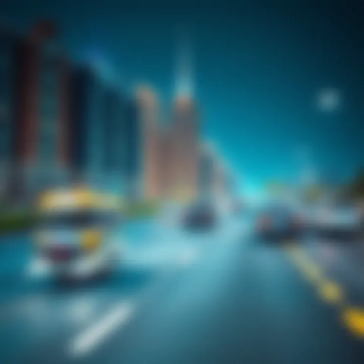 Impact of Salik on Urban Expansion Urban development near Salik toll gates