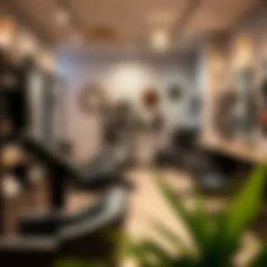 Essential Salon Tools for Success Stylish salon equipment and products displayed