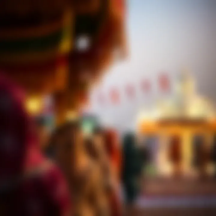 Cultural gathering during Ramadan festivities