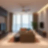 Modern apartment interior in Al-Tawun showcasing contemporary design