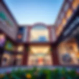 Exterior view of Dalma Mall showcasing its architectural design