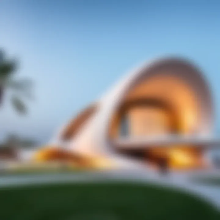 Museum of the Future: Innovative Architectural Vision The futuristic structure of the Museum of the Future