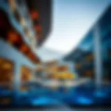 Stunning architectural design of SLS Dubai Hotel showcasing modern luxury