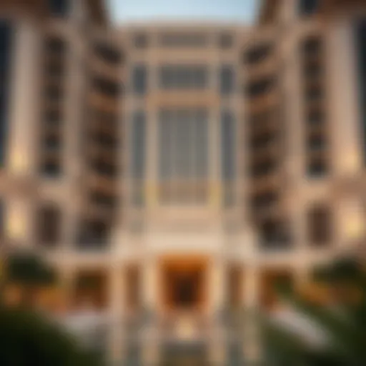 Architectural Marvel of St. Regis Residences St. Regis Residences architectural facade