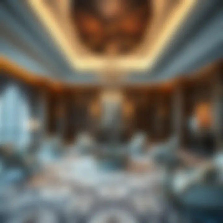 Lavish interior design of a St. Regis Residence