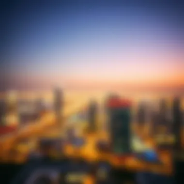 Breathtaking Downtown Dubai Views Panoramic view of Downtown Dubai from Standpoint Residences