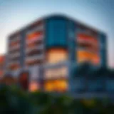 Exterior view of Standpoint Residences showcasing modern architecture