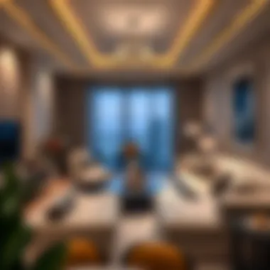 Elegant Interiors of Standpoint Residences Luxurious interior of a Standpoint Residence highlighting elegance and comfort