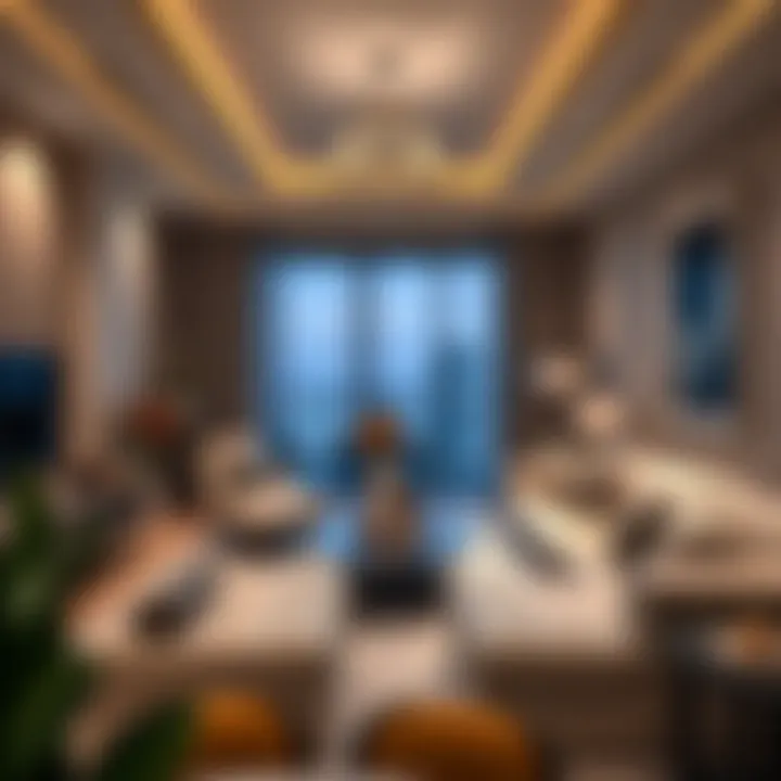 Elegant Interiors of Standpoint Residences Luxurious interior of a Standpoint Residence highlighting elegance and comfort