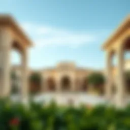 Stunning view of Sun Arabian Ranches 3 architecture