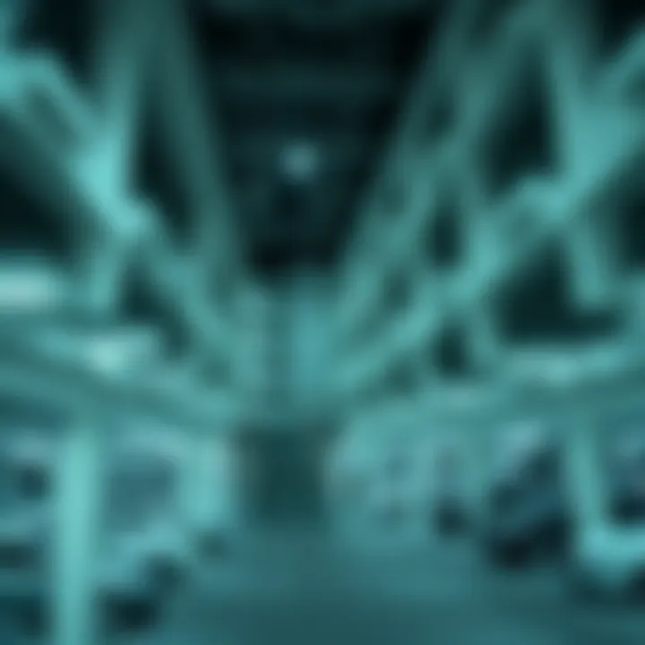 A Contemporary Parking Structure in Dubai Modern apartment parking facility in Dubai