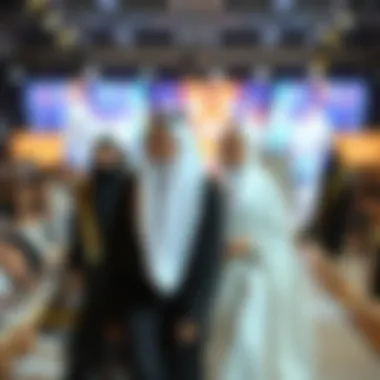 Abaya Fashion Show in Dubai A fashion show in Dubai highlighting traditional and modern abaya collections.