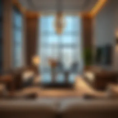 Sophisticated Living Room Design Elegant living room setup showcasing modern furniture