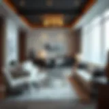 Luxurious Living Room Inspiration Luxurious living room setup featuring modern furniture