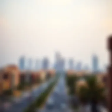 Skyline view of Al Nahda 1 in Dubai showcasing modern architecture