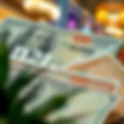 Currency exchange rate graph illustrating fluctuations