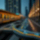 Overview of Dubai Metro stations