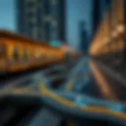 Overview of Dubai Metro stations