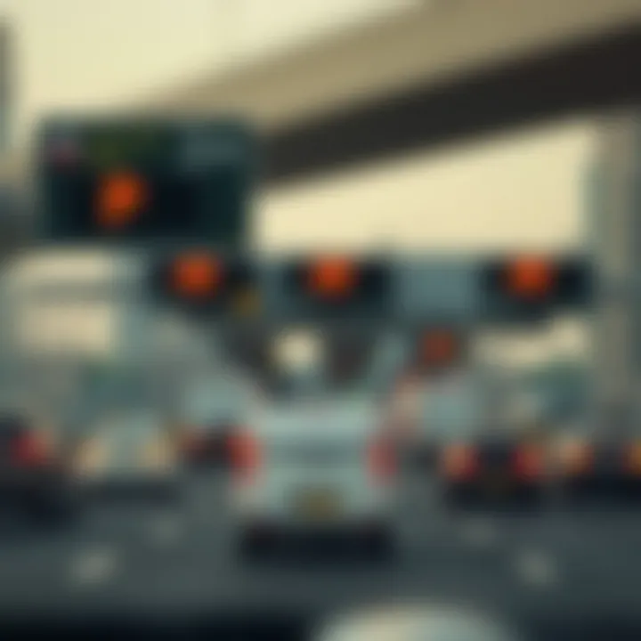 Visual Guide to Toll Types in Dubai Types of tolls in Dubai with visual examples