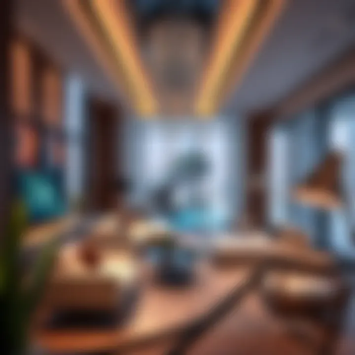 Luxurious living spaces in Dubai