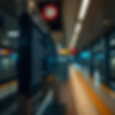 Metro Schedule Board Display Metro Schedule Board Display