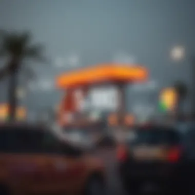 A graphic illustrating the factors influencing petrol pricing in the UAE.