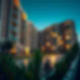 Contemporary residential complex for workers in Dubai