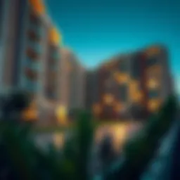 Contemporary residential complex for workers in Dubai