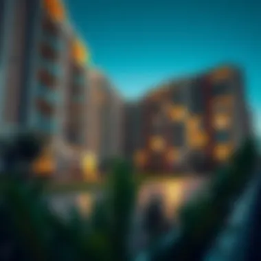 Contemporary Residential Complex Contemporary residential complex for workers in Dubai