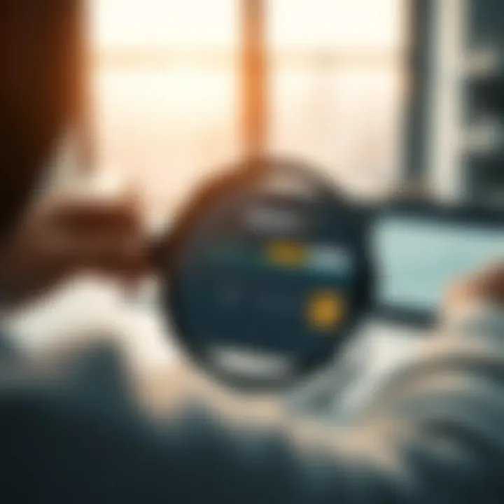 Detailed view of the rental index calculator interface