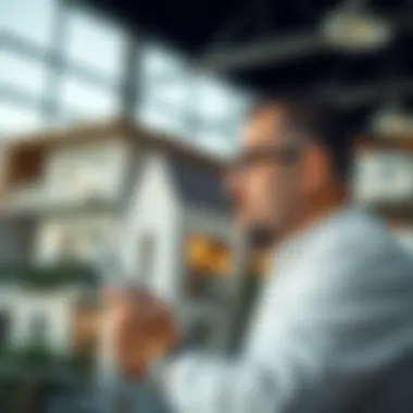 Landlord evaluating property investment options