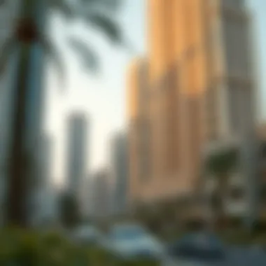 Graph illustrating rental trends in Dubai