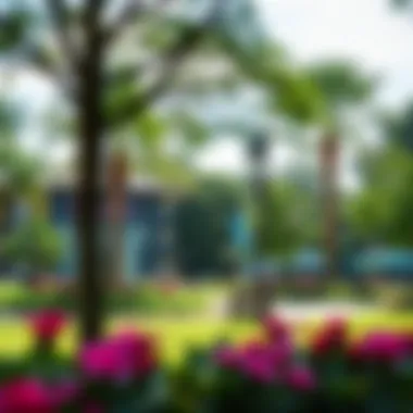 Community Park in Victory Heights Lush green community park fostering a vibrant lifestyle
