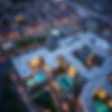 Stunning aerial view of Vida Emirates Hills showcasing luxury residences