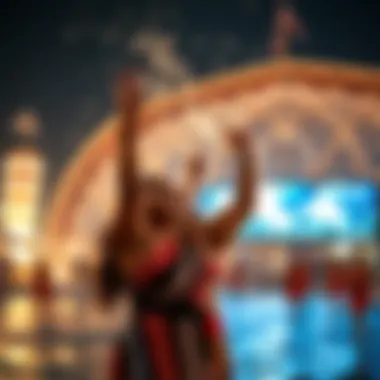 Empowerment Celebration at Yas Waterworld Dynamic celebration of empowerment at Yas Waterworld