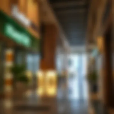 Commercial spaces in Zaabeel highlighting business growth